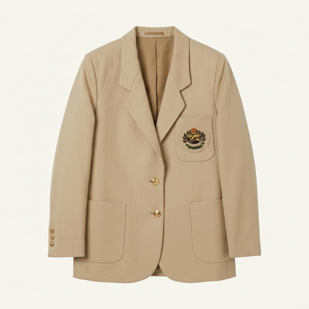 Burberry 버버리 베이지 울 싱글 자켓 1