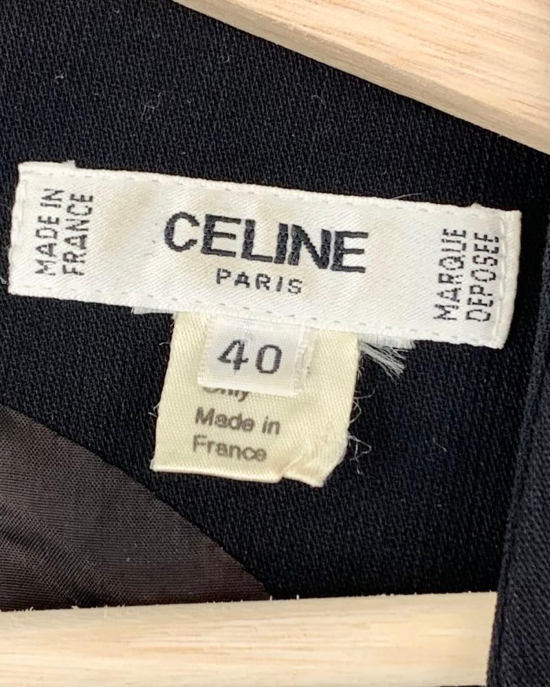 Celine 셀린느 90's 체인 블랙 원피스 10