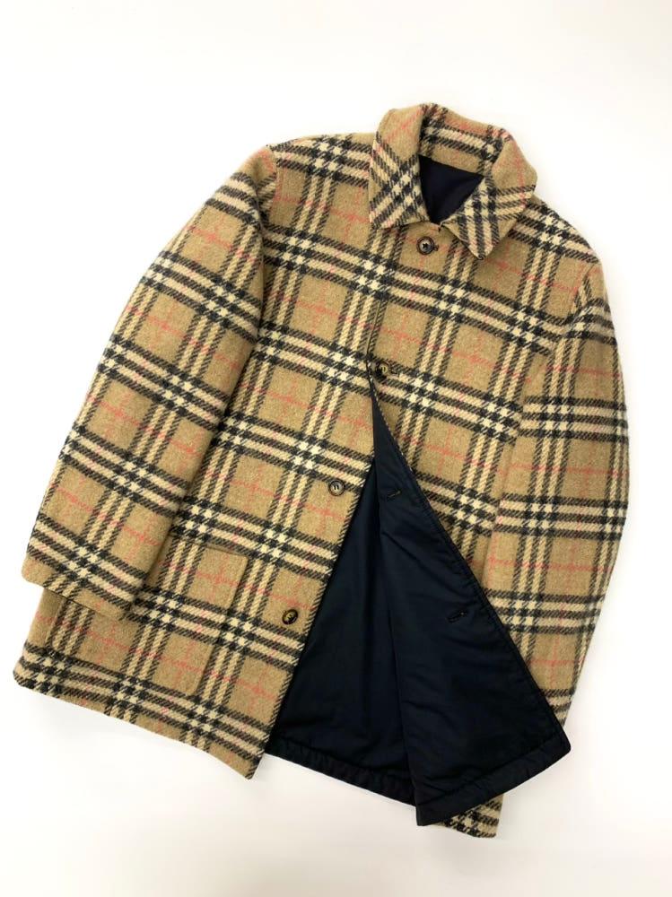 Burberry 버버리 노바체크 리버시블 울 코트 4