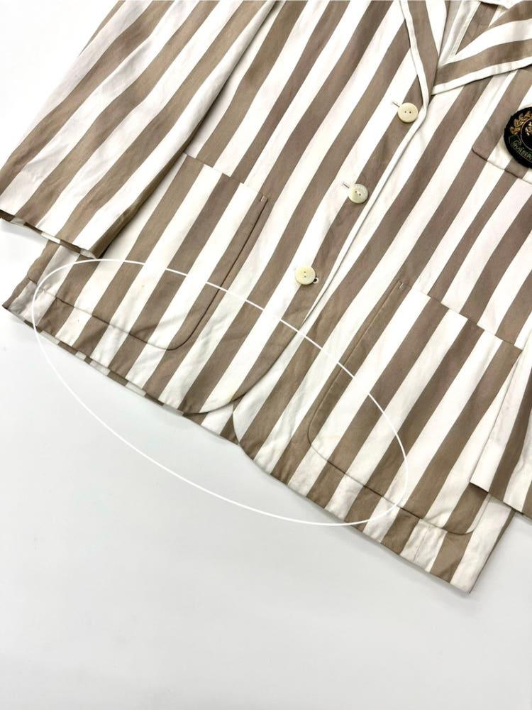 Burberry 버버리 90s 크래스트로고 스트라이프 블레이저 10