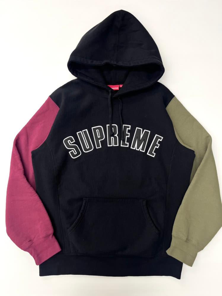 Supreme 슈프림 16FW 컬러 블록 아치 로고 후드 스웻셔츠 5