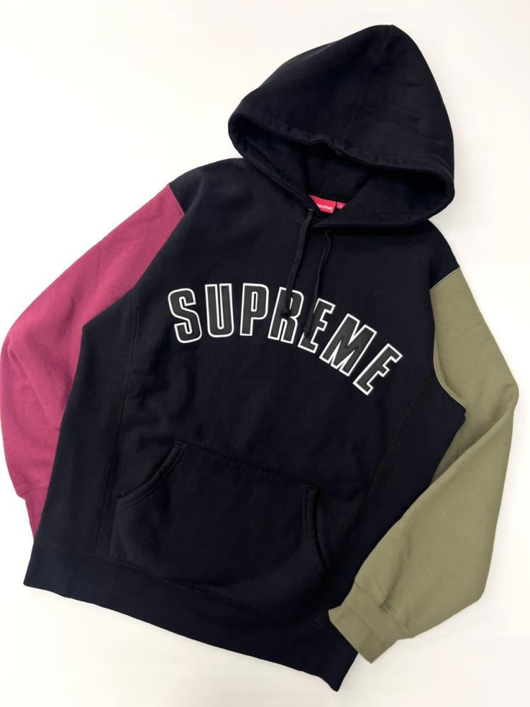 Supreme 슈프림 16FW 컬러 블록 아치 로고 후드 스웻셔츠 4