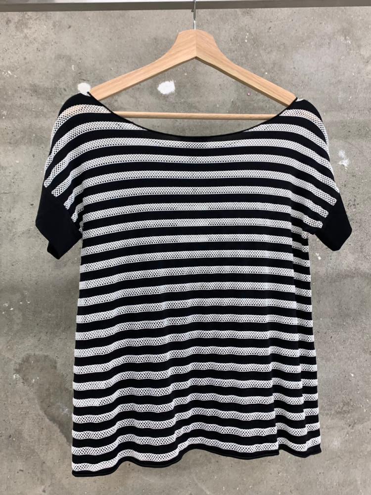 ARMANI COLLEZIONI 아르마니 꼴레지오니 레이온 스트라이프 반팔 6