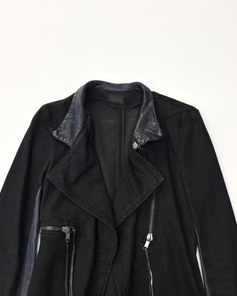 Diesel 디젤 블랙 오픈 자켓 9