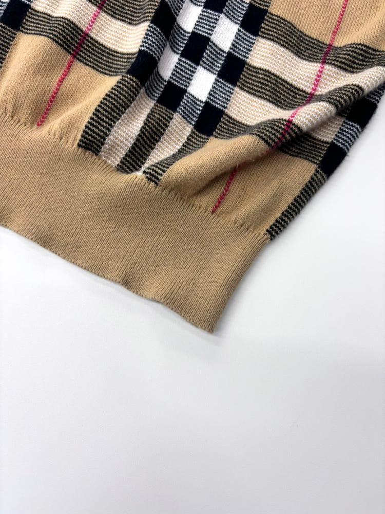 Burberry 버버리 노바체크 브이넥 슬리브리스 니트 7