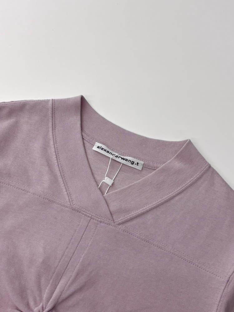 alexander wang 알렉산더왕 라벤더그레이 셔링 티셔츠 4