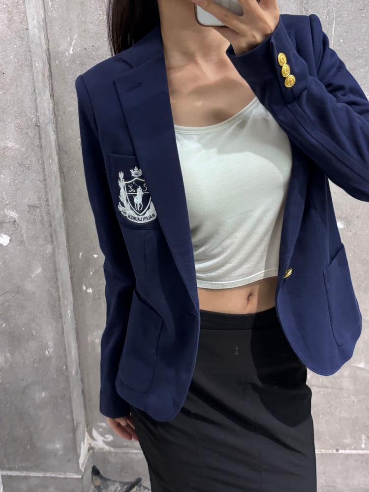 Polo 폴로 신형라벨 네이비 우먼 블레이저 6