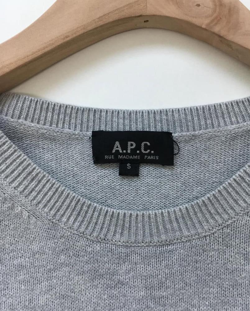 APC 아페쎄 우먼 코튼 반팔 니트 8