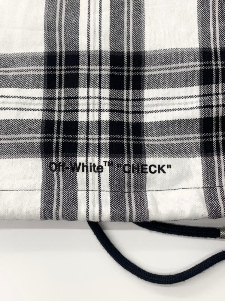 Off White 오프화이트 18SS 체크 플란넬 셔츠 자켓 9