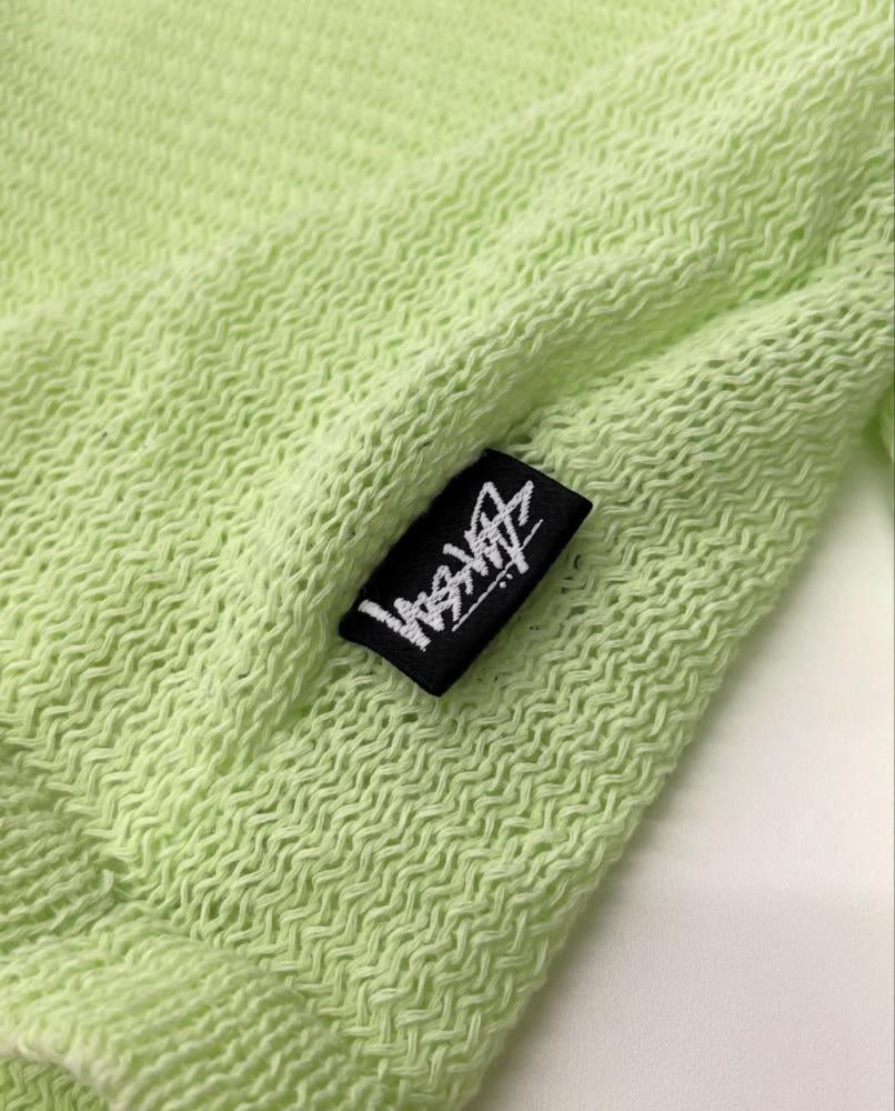 STUSSY 스투시 라이트 센서티브 그린 니트 7