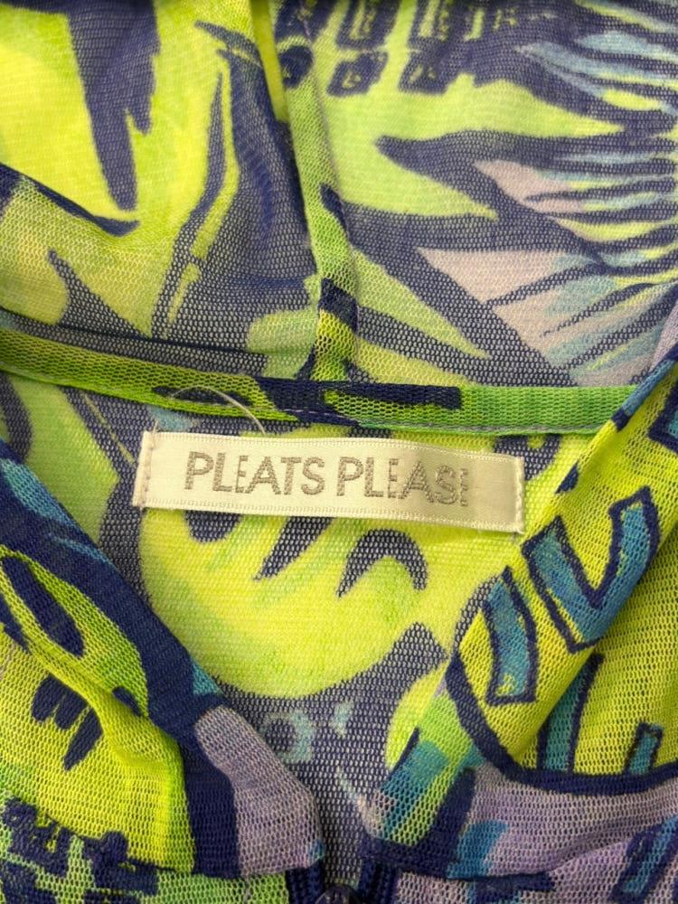 Pleats Please 플리츠 플리즈 그래픽디자인 나일론 후드집업 11