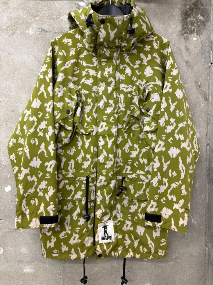 Bape 베이프 90s 디지털 카모 마운틴 후드 자켓 4