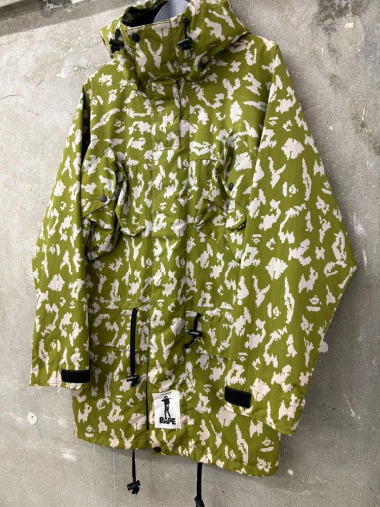 Bape 베이프 90s 디지털 카모 마운틴 후드 자켓 3