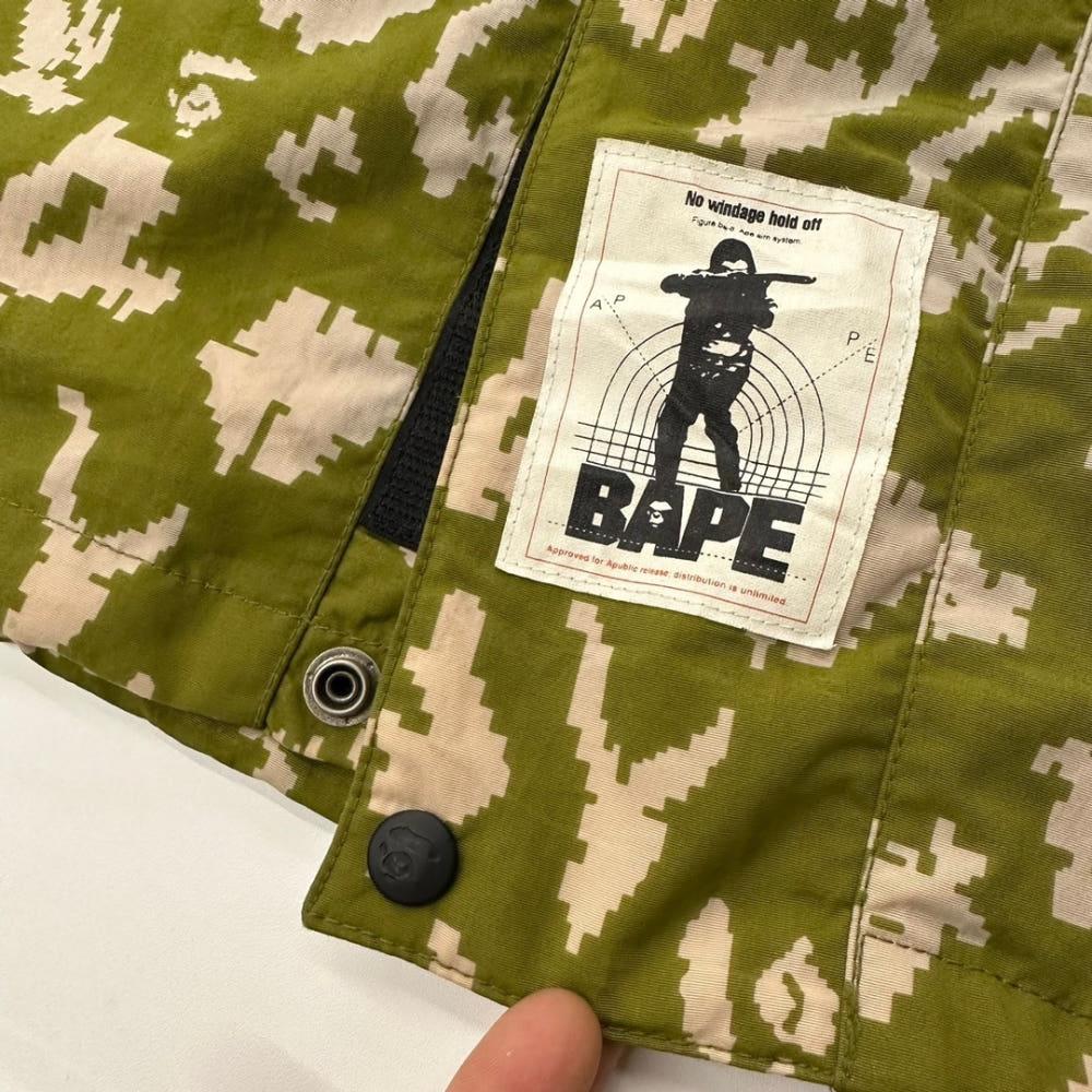 Bape 베이프 90s 디지털 카모 마운틴 후드 자켓 8