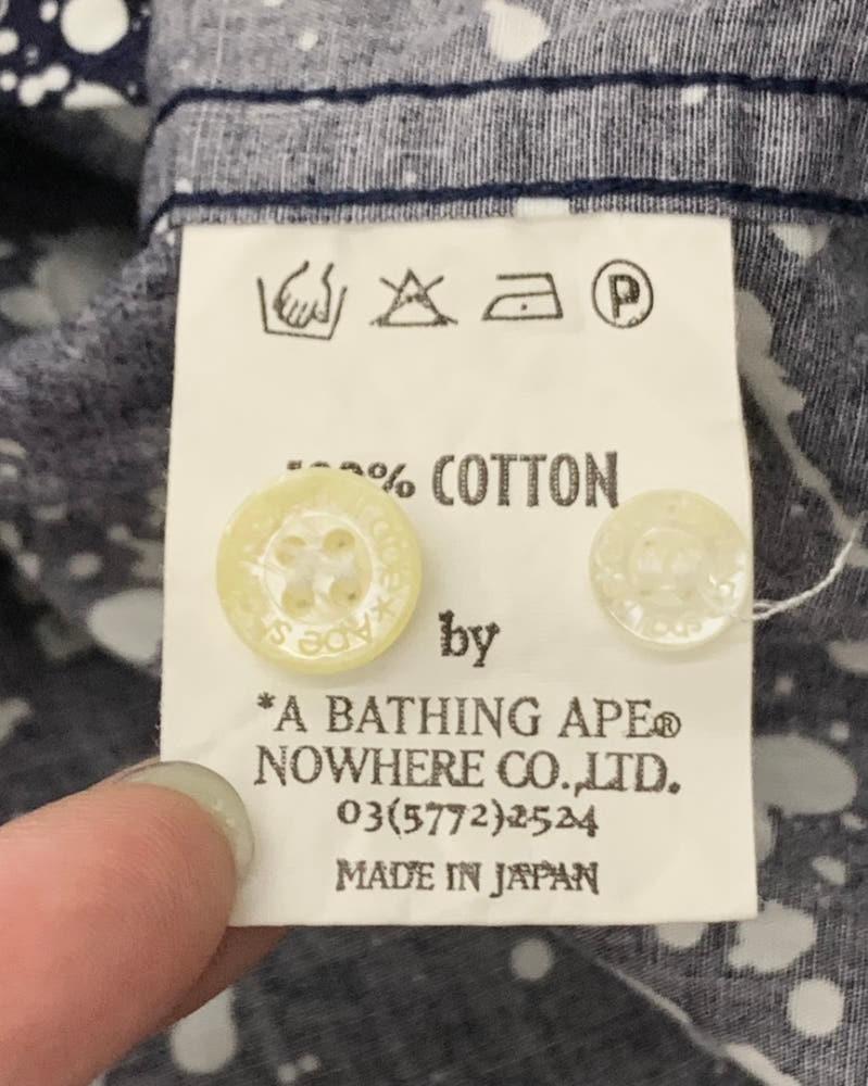 Bape 베이프 90‘s 사루 로고 타이다이 셔츠 9