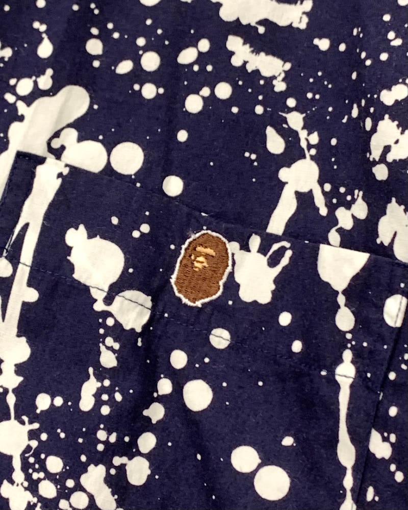 Bape 베이프 90‘s 사루 로고 타이다이 셔츠 8