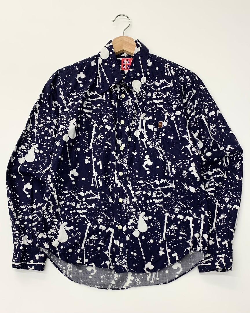 Bape 베이프 90‘s 사루 로고 타이다이 셔츠 2