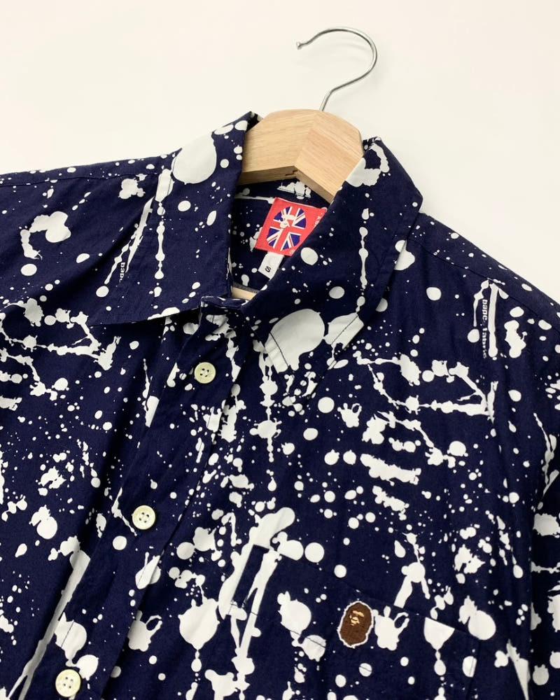 Bape 베이프 90‘s 사루 로고 타이다이 셔츠 11