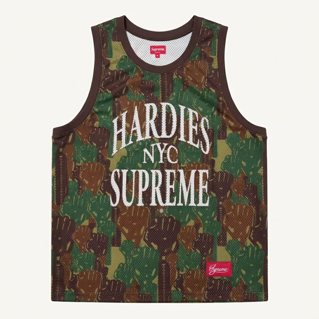 Supreme 슈프림 23SS 카모 베스킷볼 져지 탑 1