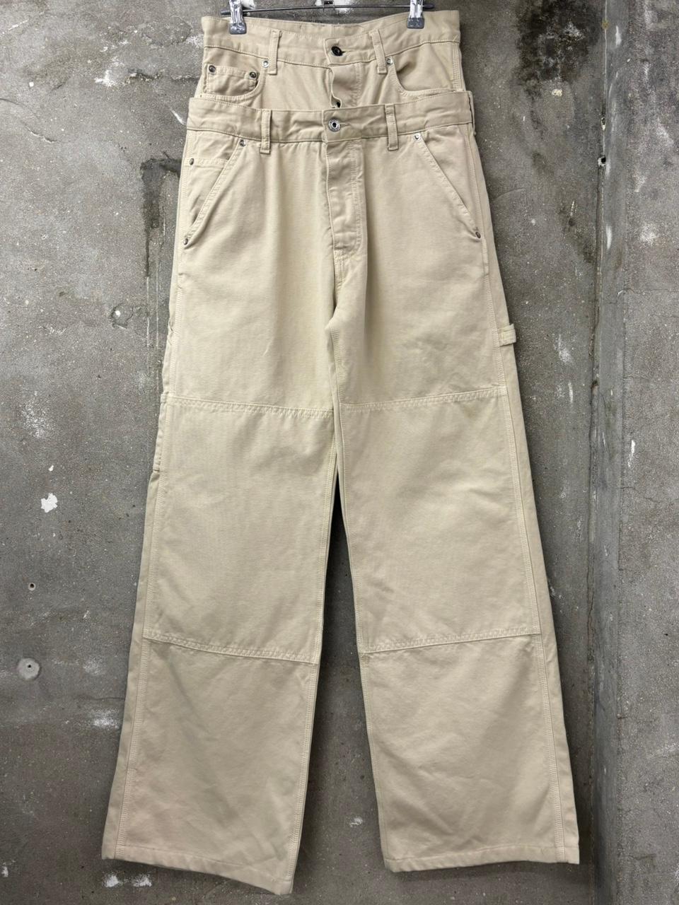 Off White 오프화이트 베이지 카팬터 더블 팬츠 2