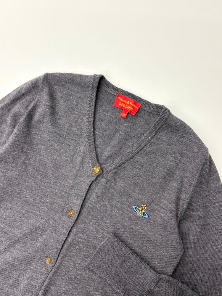 Vivienne Westwood 비비안웨스트우드 그레이 울 가디건 5
