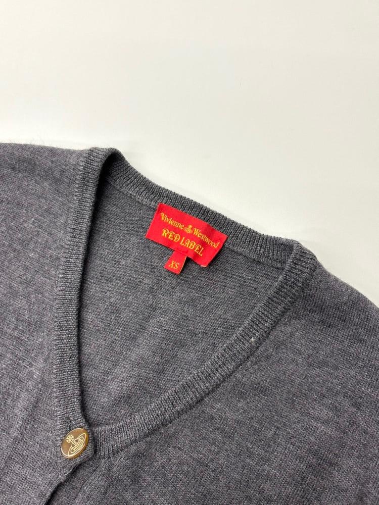 Vivienne Westwood 비비안웨스트우드 그레이 울 가디건 7