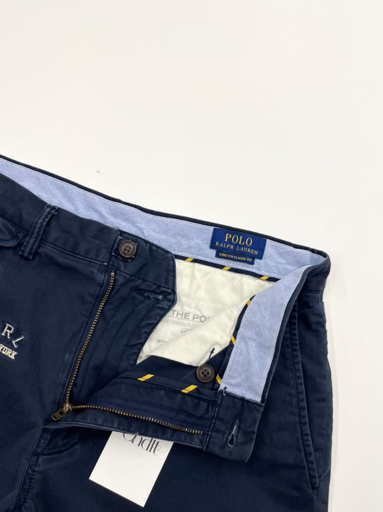 Polo by RalphLauren 폴로 랄프로렌 네이비 멀티자수 치노 하프팬츠 5