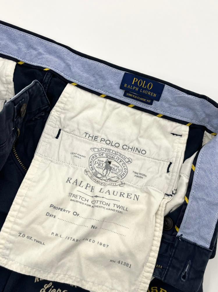 Polo by RalphLauren 폴로 랄프로렌 네이비 멀티자수 치노 하프팬츠 9