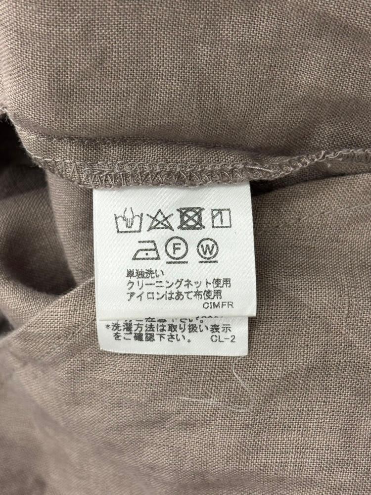 IsseyMiyake Plantation 플랜테이션 모카 린넨 셔츠원피스 7