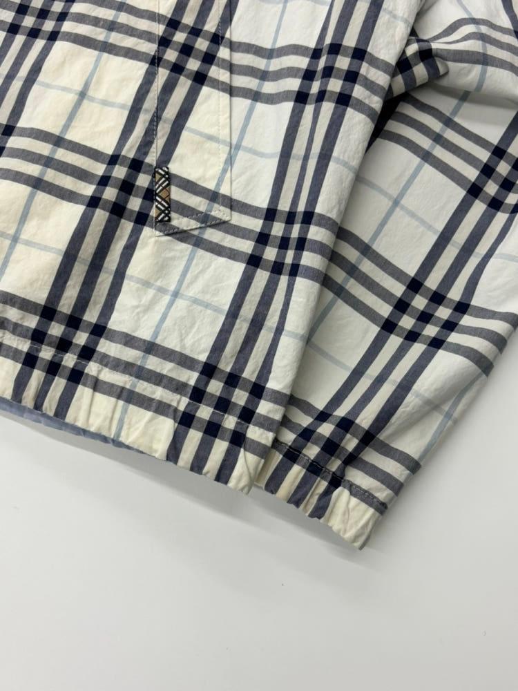 Burberry 버버리 화이트-스카이블루 리버시블 노바체크 자켓 5