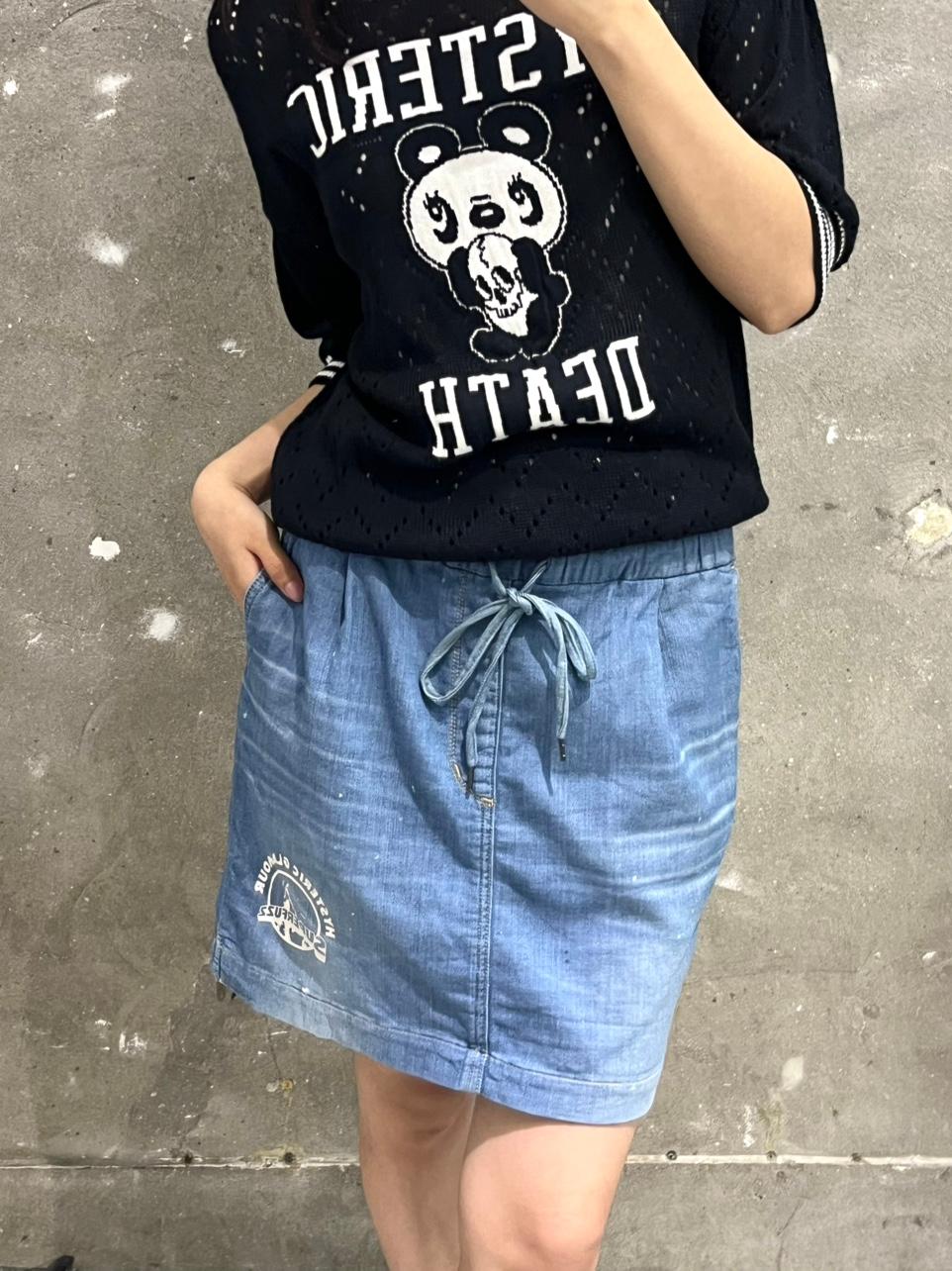 Hysteric Glamour 히스테릭글래머 데님 미니 스커트 2