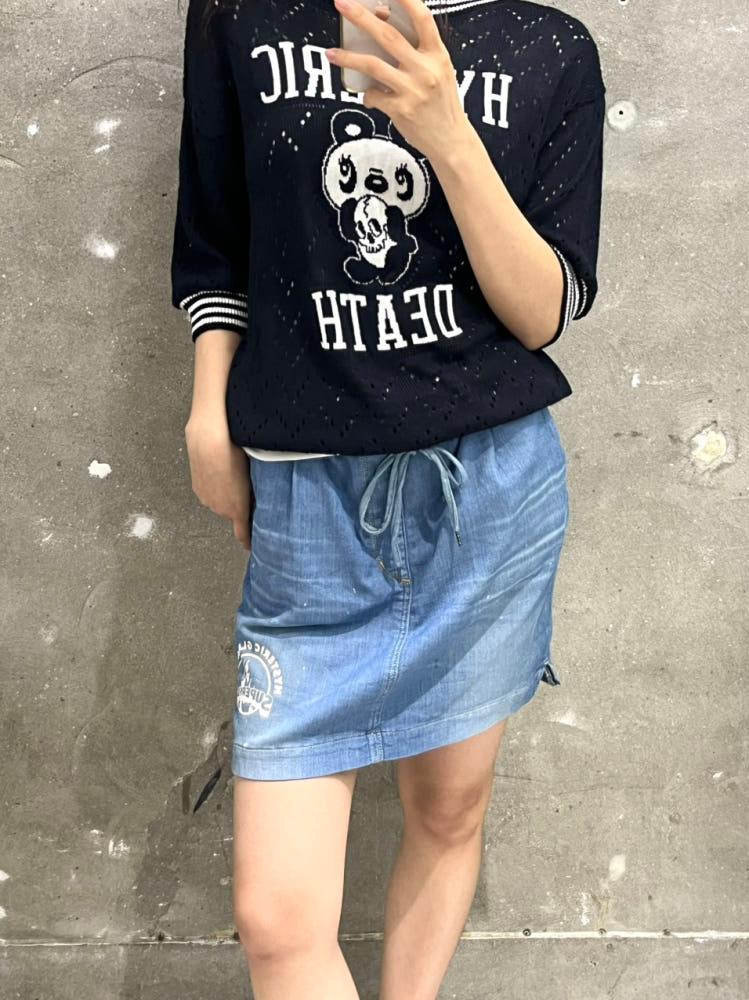 Hysteric Glamour 히스테릭글래머 데님 미니 스커트 4