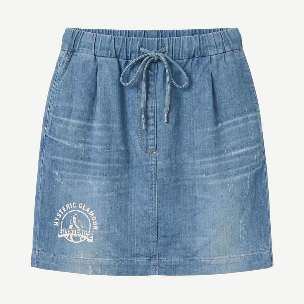 Hysteric Glamour 히스테릭글래머 데님 미니 스커트 1
