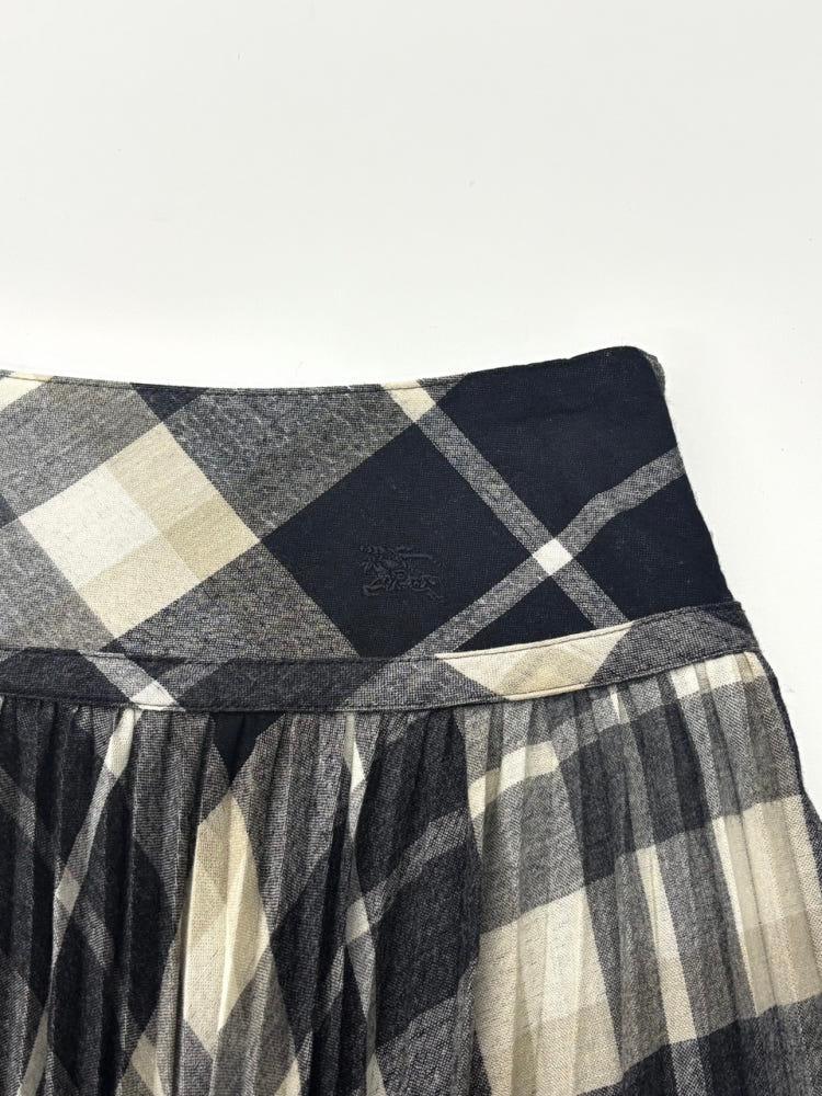 Burberry 버버리 블루라벨 체크 플리츠 스커트 5