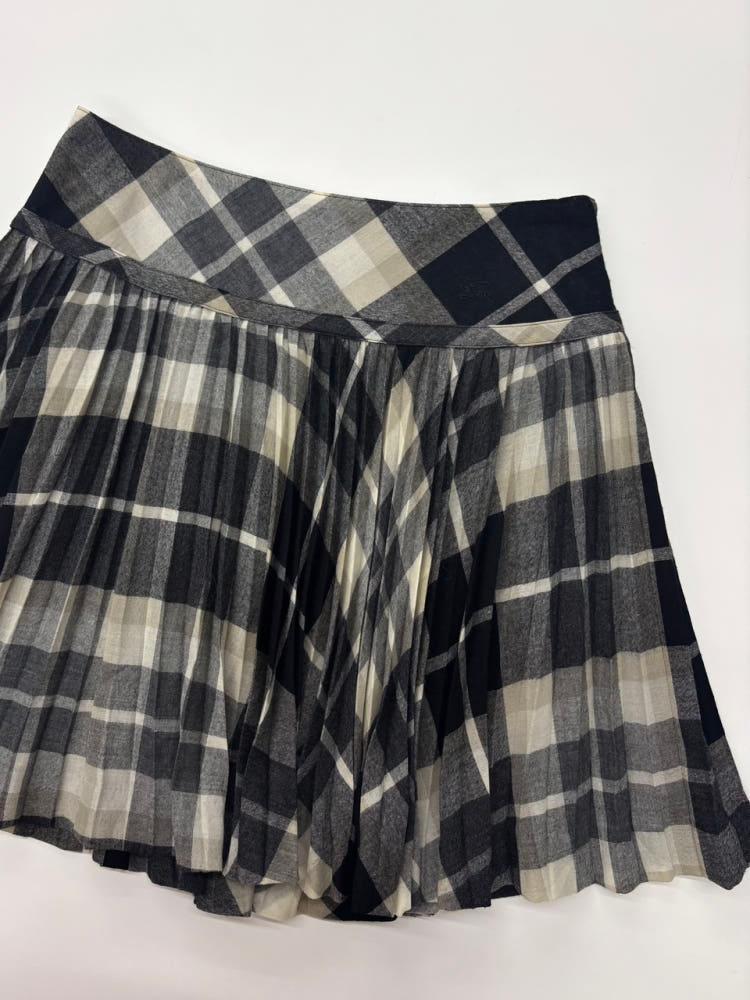 Burberry 버버리 블루라벨 체크 플리츠 스커트 4