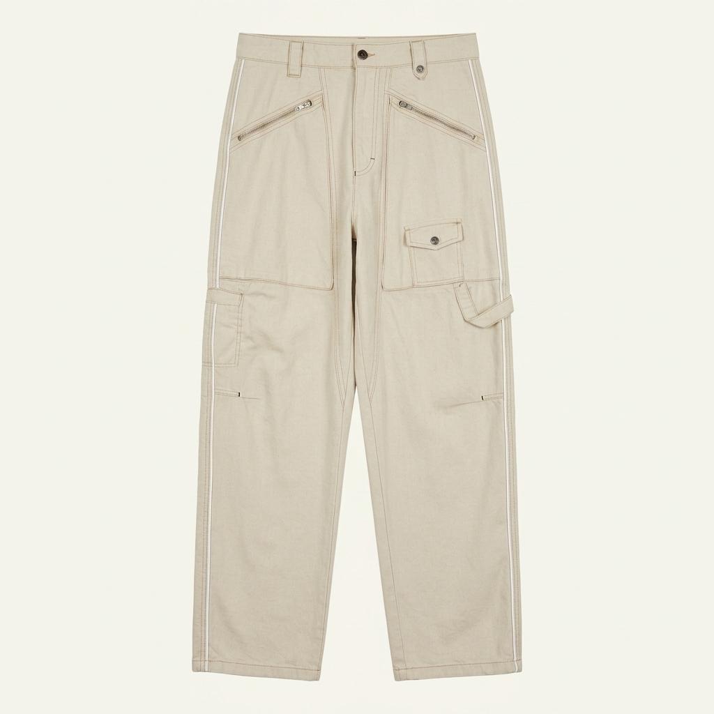 Isabel Marant 이자벨마랑 parker 아이보리 카고 팬츠 1
