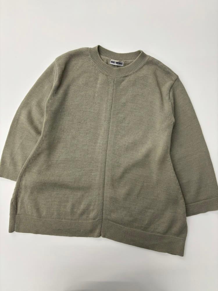 Issey Miyake 이세이미야케 90s 올리브 니트 3