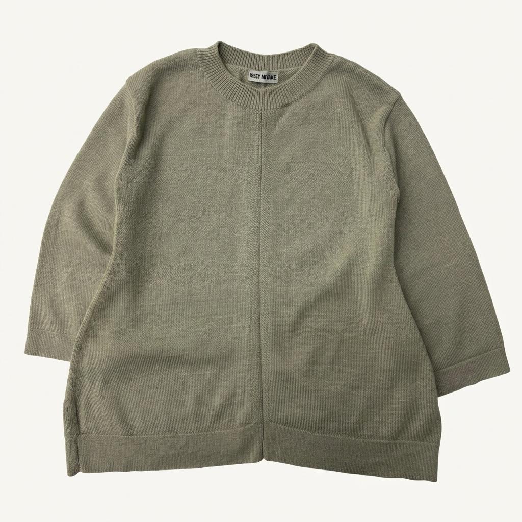 Issey Miyake 이세이미야케 90s 올리브 니트 1