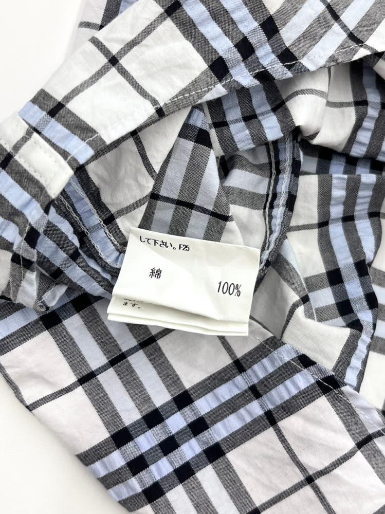 Burberry 버버리 런던 블루 체크 반팔 셔츠 7