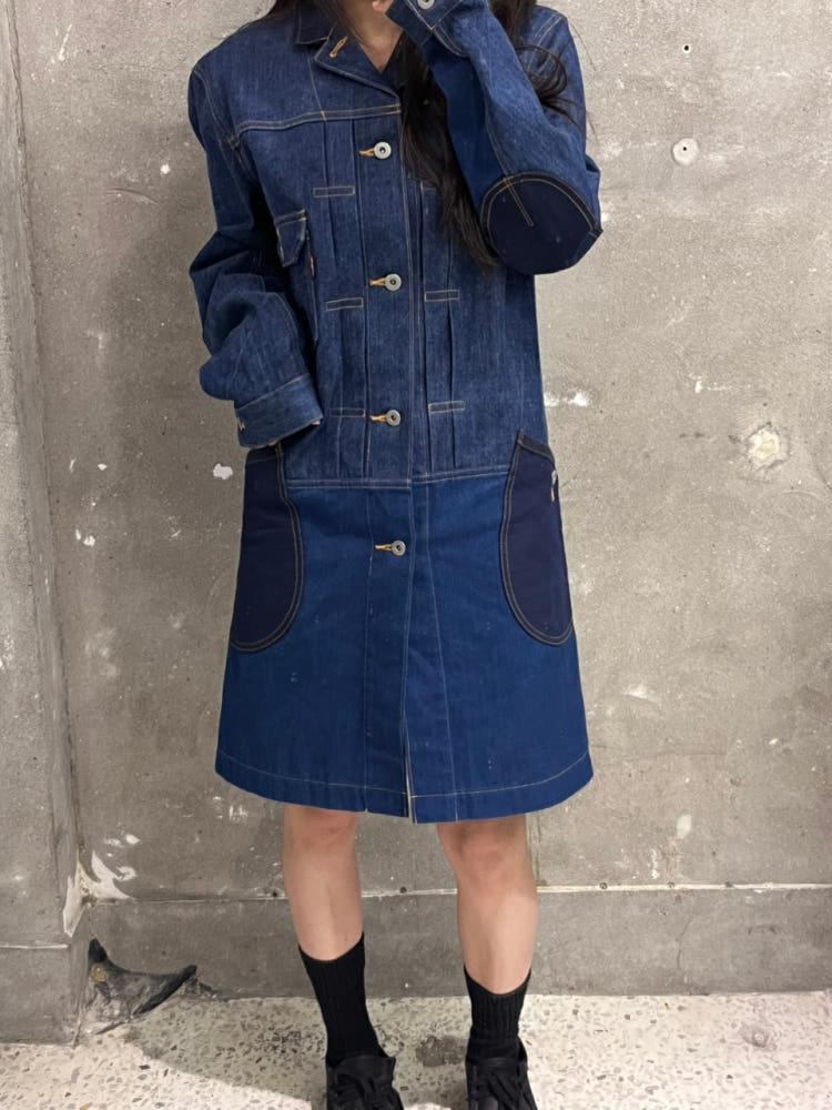 JUNYA WATANABE Levi's 데님 코트 4