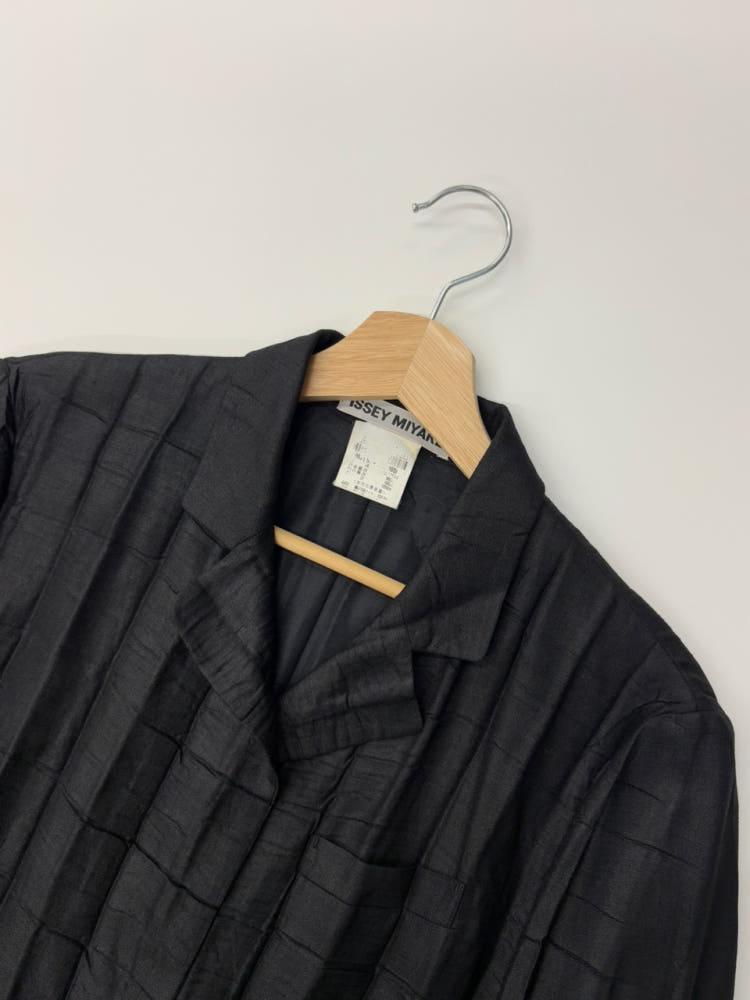 Issey Miyake 이세이미야케 블랙 플리츠 블레이저 8