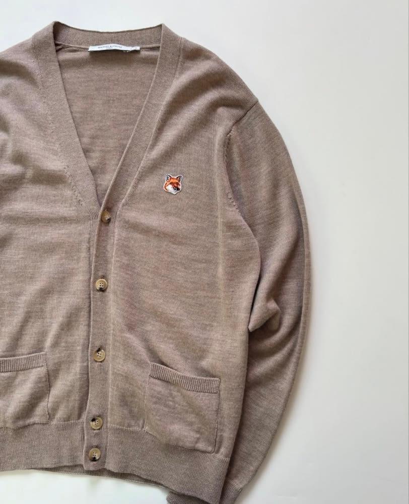 Maison Kitsune 메종키츠네 폭스패치 가디건 4