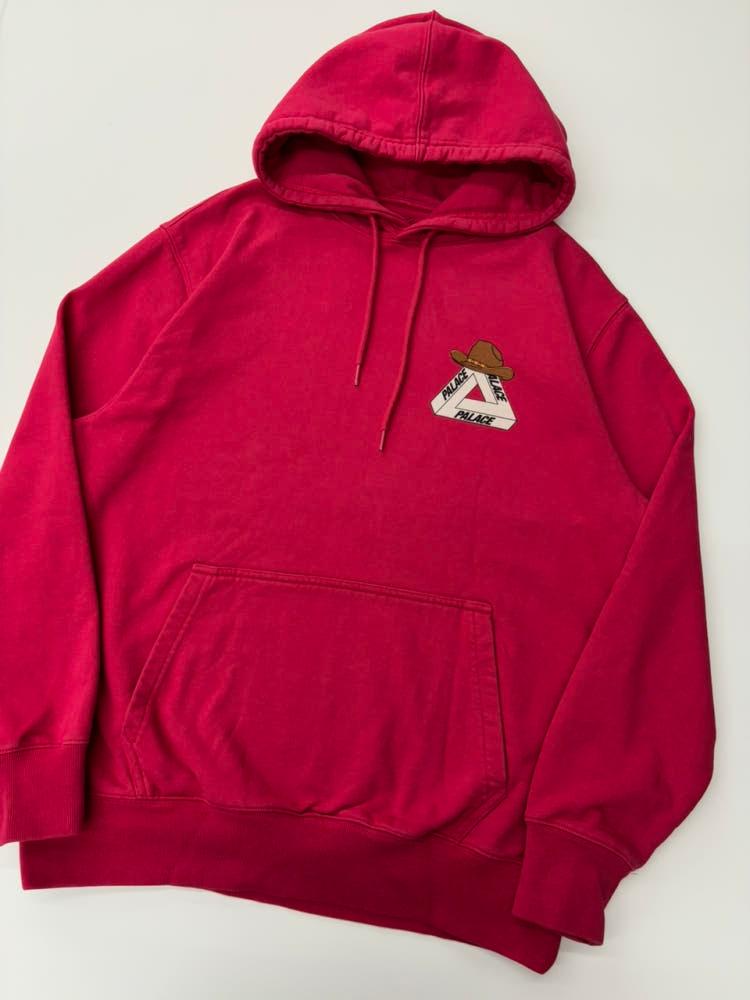 Palace 팔라스 Yee Ha 카우보이 레드 스웻셔츠 6