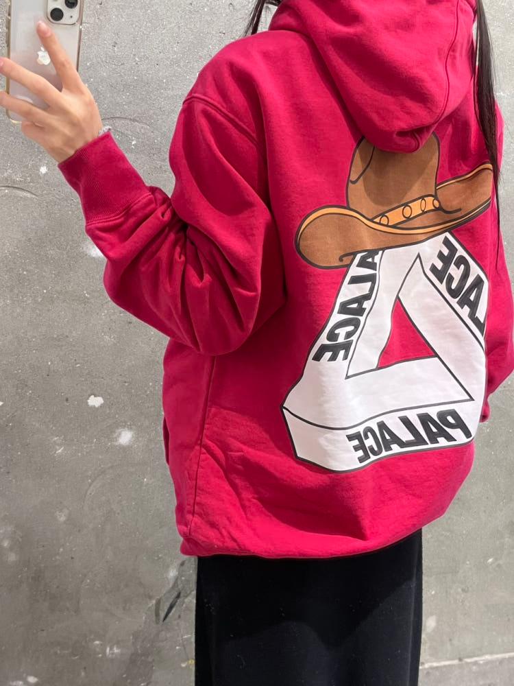 Palace 팔라스 Yee Ha 카우보이 레드 스웻셔츠 5