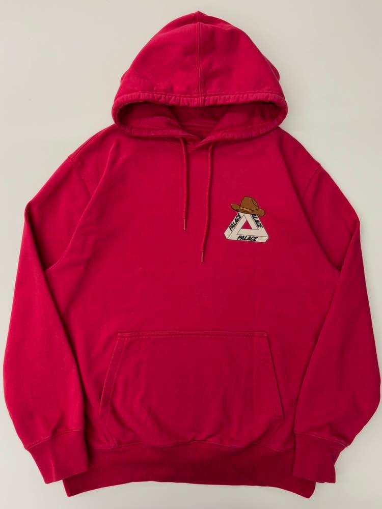 Palace 팔라스 Yee Ha 카우보이 레드 스웻셔츠 7