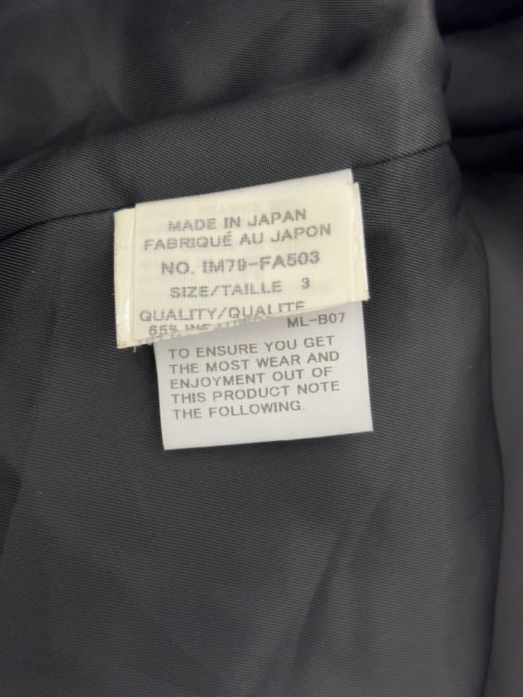 Issey Miyake 이세이미야케 블랙 숄카라 울 코트 11