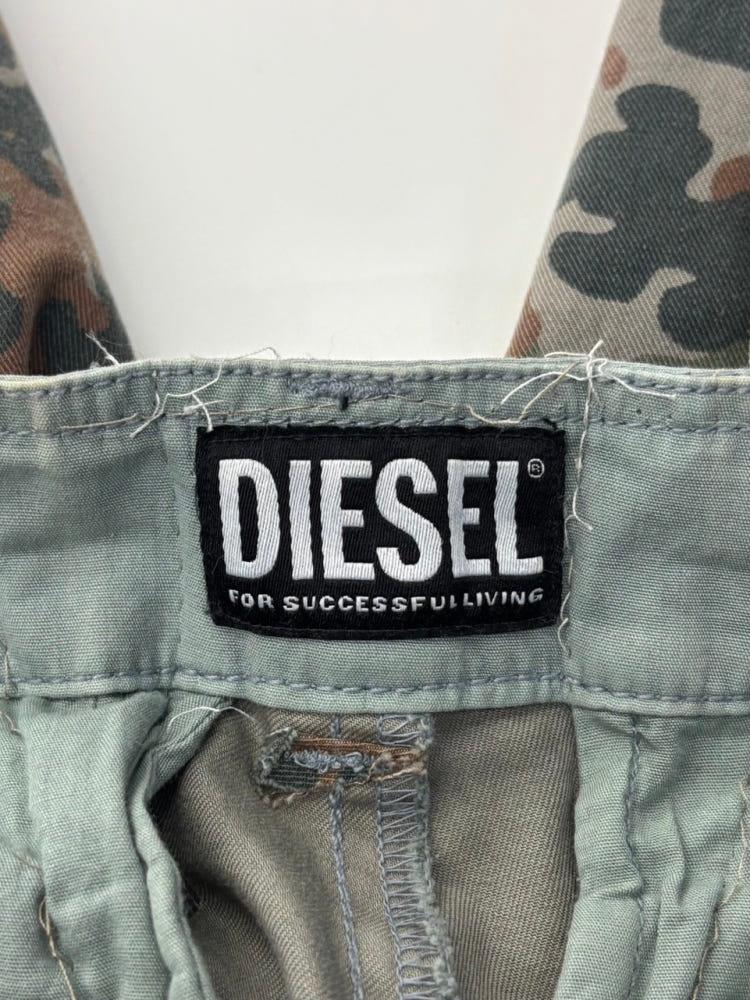 Diesel 디젤 카모플라주 파라슈트 팬츠 11