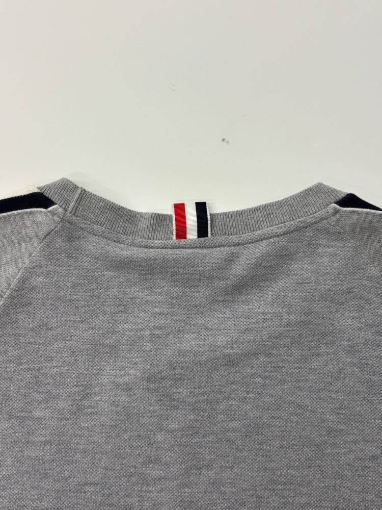 Thom Browne 톰브라운 클래식 피케 반팔 티셔츠 그레이 9