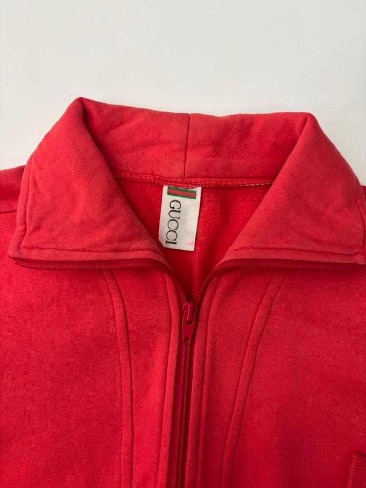 Gucci 구찌 80‘s 레드 하프집업 맨투맨 6