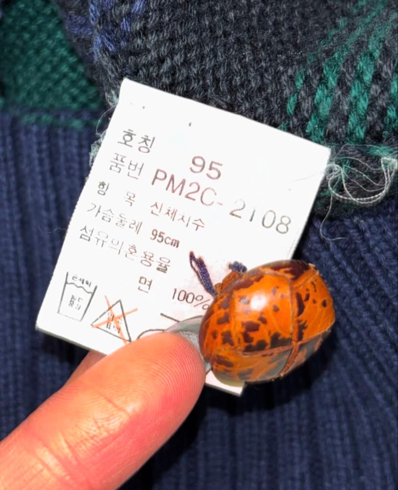 Polo 폴로랄프로렌 90‘s 쉴드 로고 타탄 체크 가디건 8